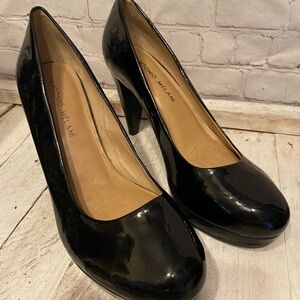 ANTONIO MELANI Glossy Black Heels